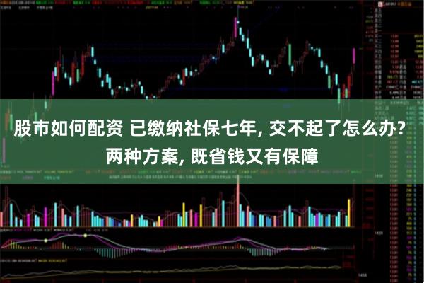 股市如何配资 已缴纳社保七年, 交不起了怎么办? 两种方案, 既省钱又有保障