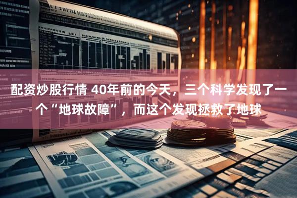 配资炒股行情 40年前的今天，三个科学发现了一个“地球故障”，而这个发现拯救了地球
