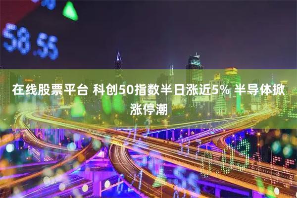 在线股票平台 科创50指数半日涨近5% 半导体掀涨停潮